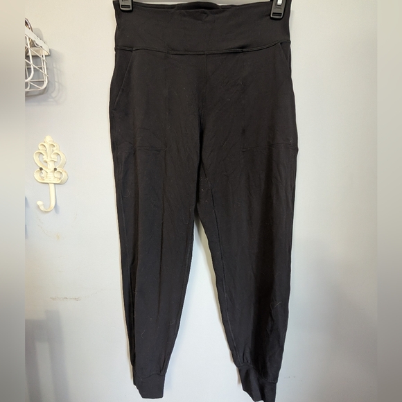 lululemon athletica Pants - lululemon athletica Black Women's Jogger Track Pants